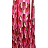 Wide Pants with Scarf Belt