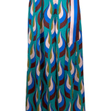 Wide Pants with Scarf Belt