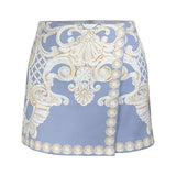 Printed Mini Skort