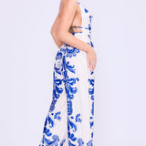 Bare Back Cowl Neck Jumpsuit