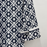 Half Sleeve Wide Leg Jumpsuit