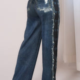 Denim Star Wide Pants (PANTS ONLY)
