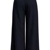 High-waisted wide leg pants