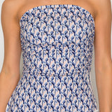 Off-shoulder Stretch Jumpsuit with Asymmetric Scarf Accent