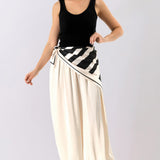 Scarf Wrap Detail Harem Pants