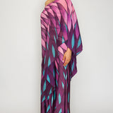 One-Shoulder Chiffon Overlay Jumpsuit