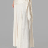 Draped Waist Satin Maxi Skirt (SKIRTS ONLY)