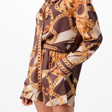 Button Down Shirt & Short Pants Set