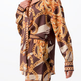 Button Down Shirt & Short Pants Set