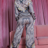 Shirt & Wide Pants Set