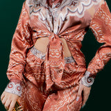 Shirt & Wide Pants Set