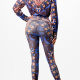 Blouse with Leggings Set