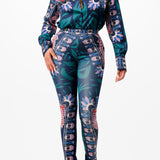 Blouse with Leggings Set