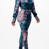 Blouse with Leggings Set