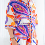 Oversized Shirt and Short Pants Set