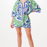 Oversized Shirt and Short Pants Set