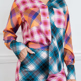 Button Down Blouse & Short Pants Set