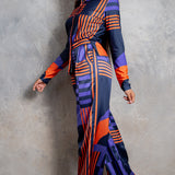 Button Up Shirt & Wide Pants Set