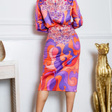 Button Down Shirt & Skirt Set