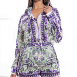 Oversized Shirt And Short Pants Set