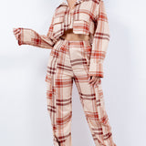 Cargo Pants & Cropped Shirt Set