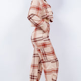 Cargo Pants & Cropped Shirt Set