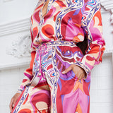 Shirt & Wide Pants Set