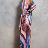 Blouse with Wide Pants Set