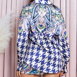 Button Down Shirt & Short Pants Set