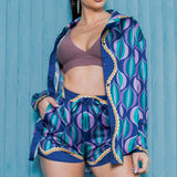 Button Down Shirt & Short Pants Set