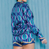 Button Down Shirt & Short Pants Set