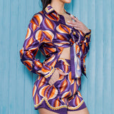 Button Down Shirt & Short Pants Set