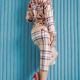 Button Down Shirt & Skirt Set