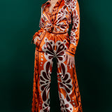 Shirt with Wide Pants Set