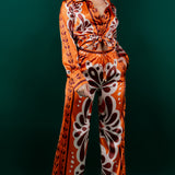 Shirt with Wide Pants Set