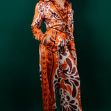 Shirt with Wide Pants Set