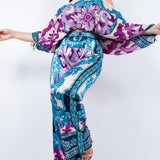 Boat Neck Cropped Blouse