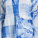 Oversized Shirt And Short Pants Set