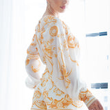 Balloon Sleeves Blouse