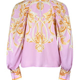 Balloon Sleeves Blouse