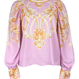 Balloon Sleeves Blouse