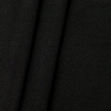 Solid Off-shoulder Long Sleeve Top & Wide Pants Set