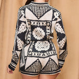 Satin Blouse & Wrap Skort Set