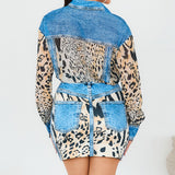 Satin Blouse & Skort Set