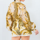 Leopard Print Skort(SKORT ONLY)