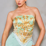 Muse Silk Touch Scarf Top