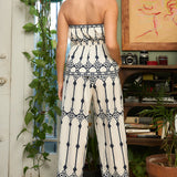 Strapless Top & Pants set
