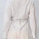 Soft Wrap Top & Tailored Pocket Pants (TOP ONLY)