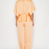 Dolman Sleeve Blouse & Jogger Pants Set