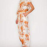 One Shoulder Top & Jogger Pants Set